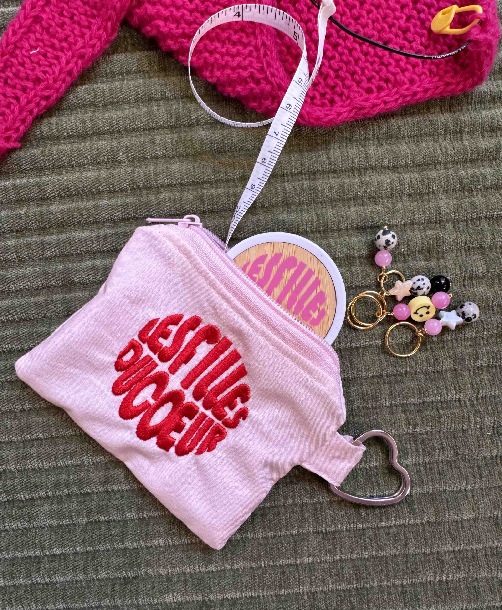 Bestickte Pouch – Bild 2