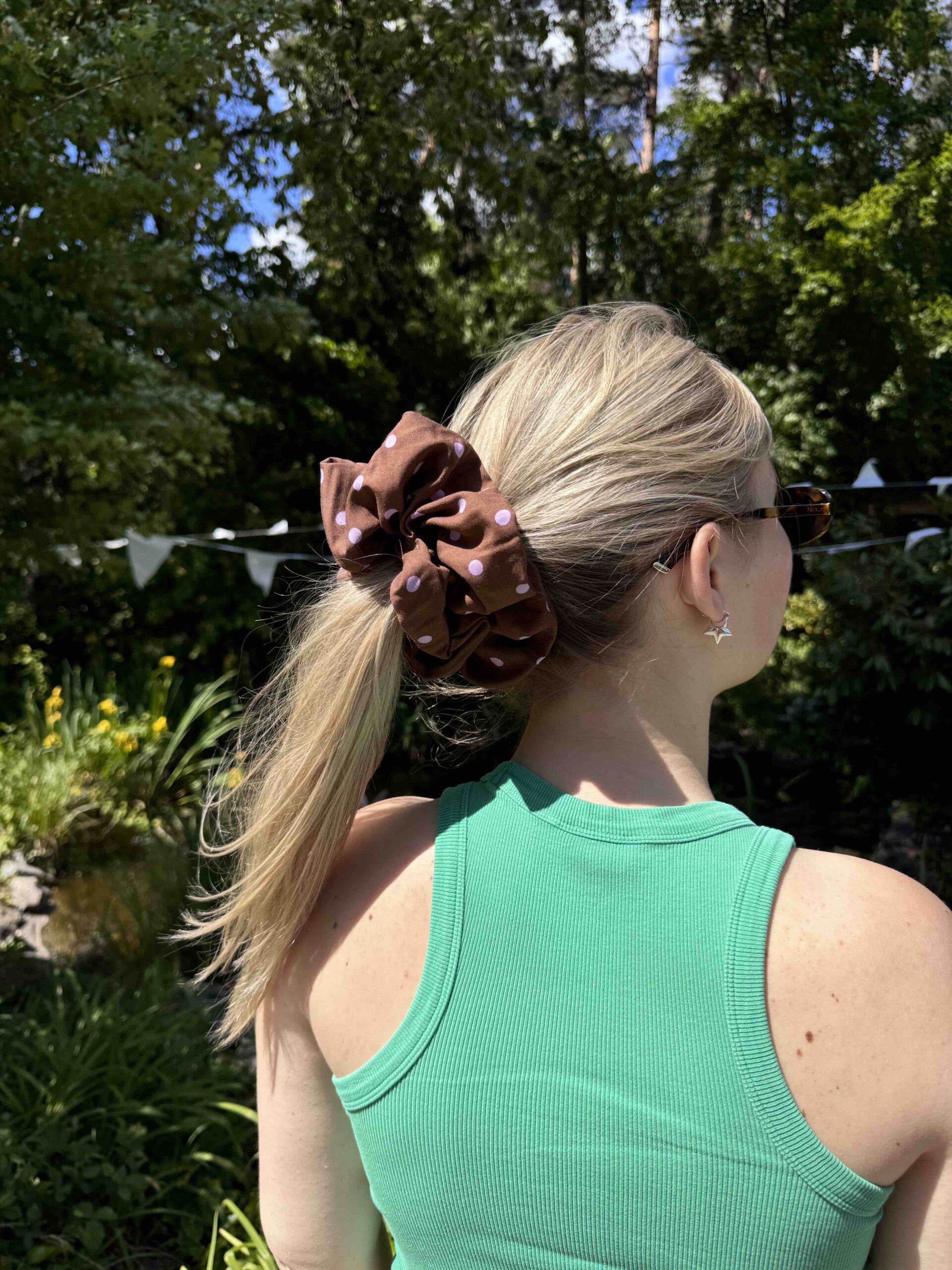 Chunky Dots Scrunchie – Bild 3