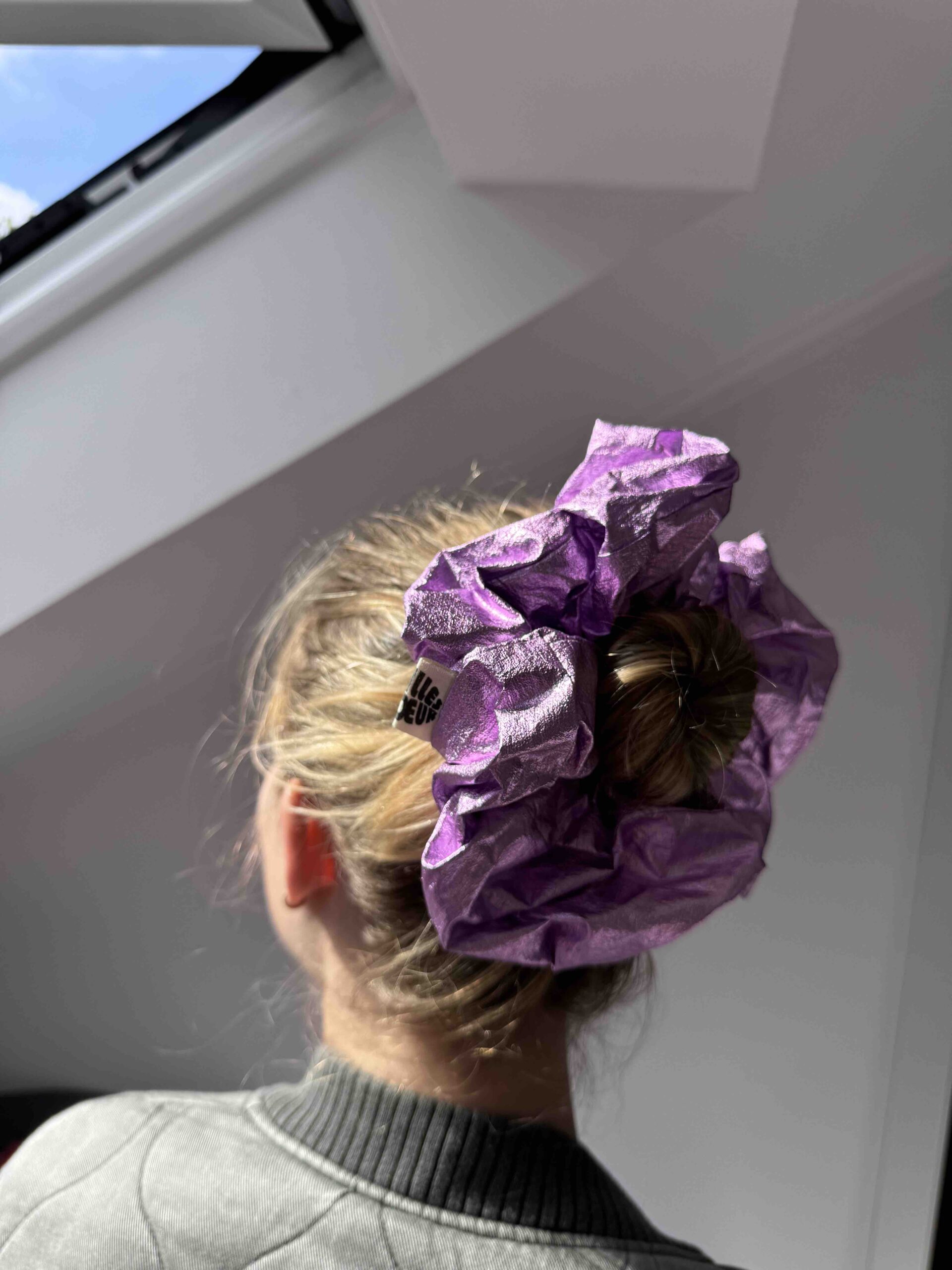 Metallic solid scrunchie – Bild 2