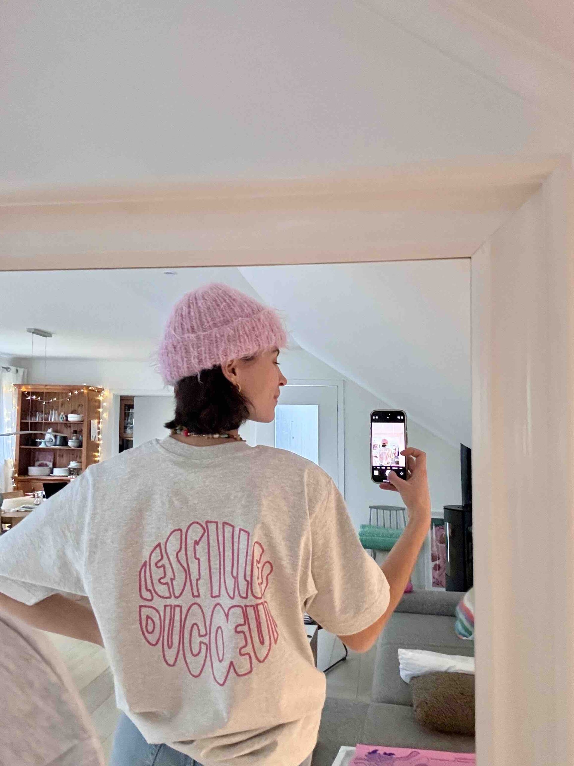 Backprint T-shirt with Logo