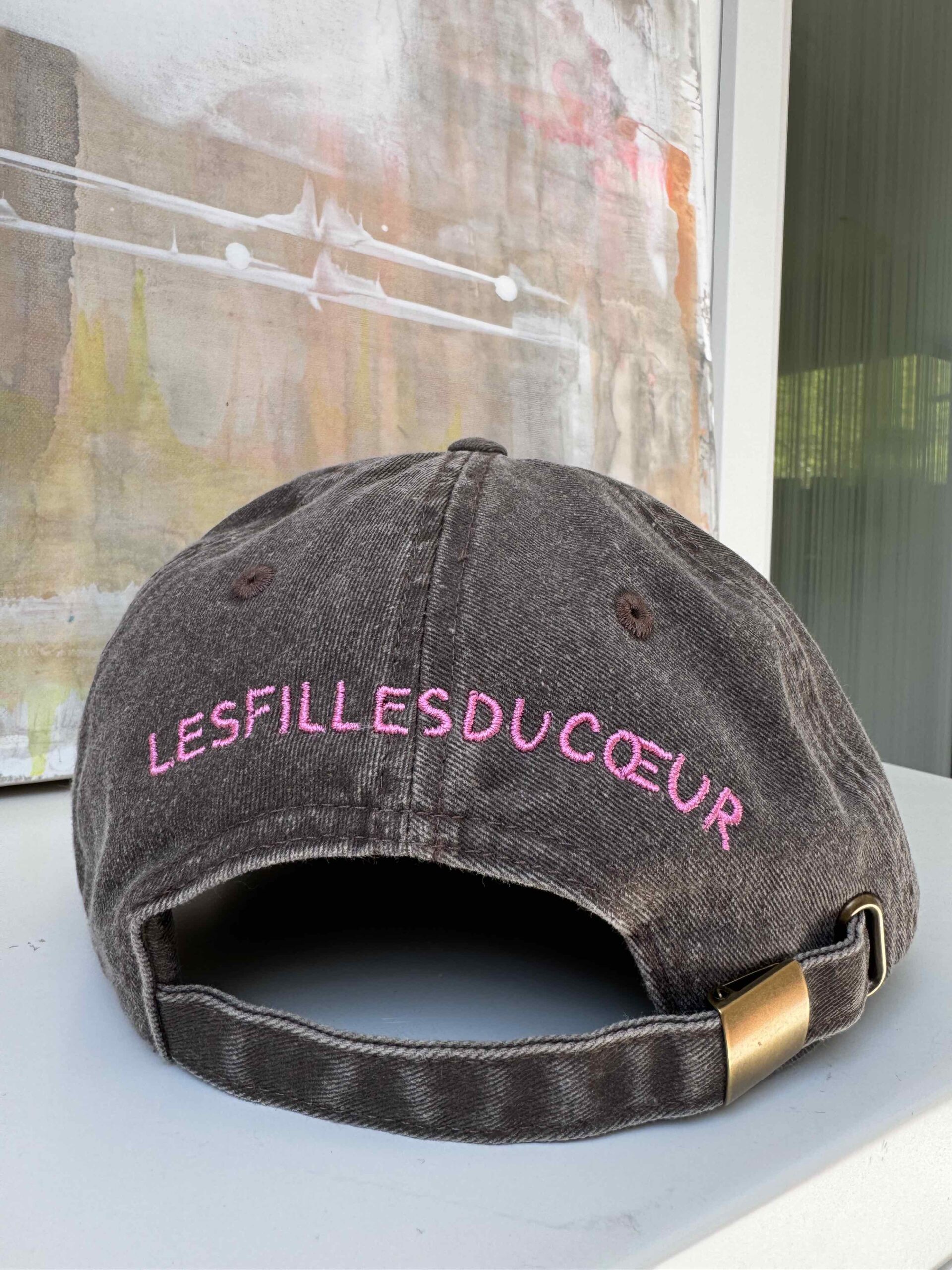 Bestickte Schildkappe HOT PEOPLE KNIT – Bild 2