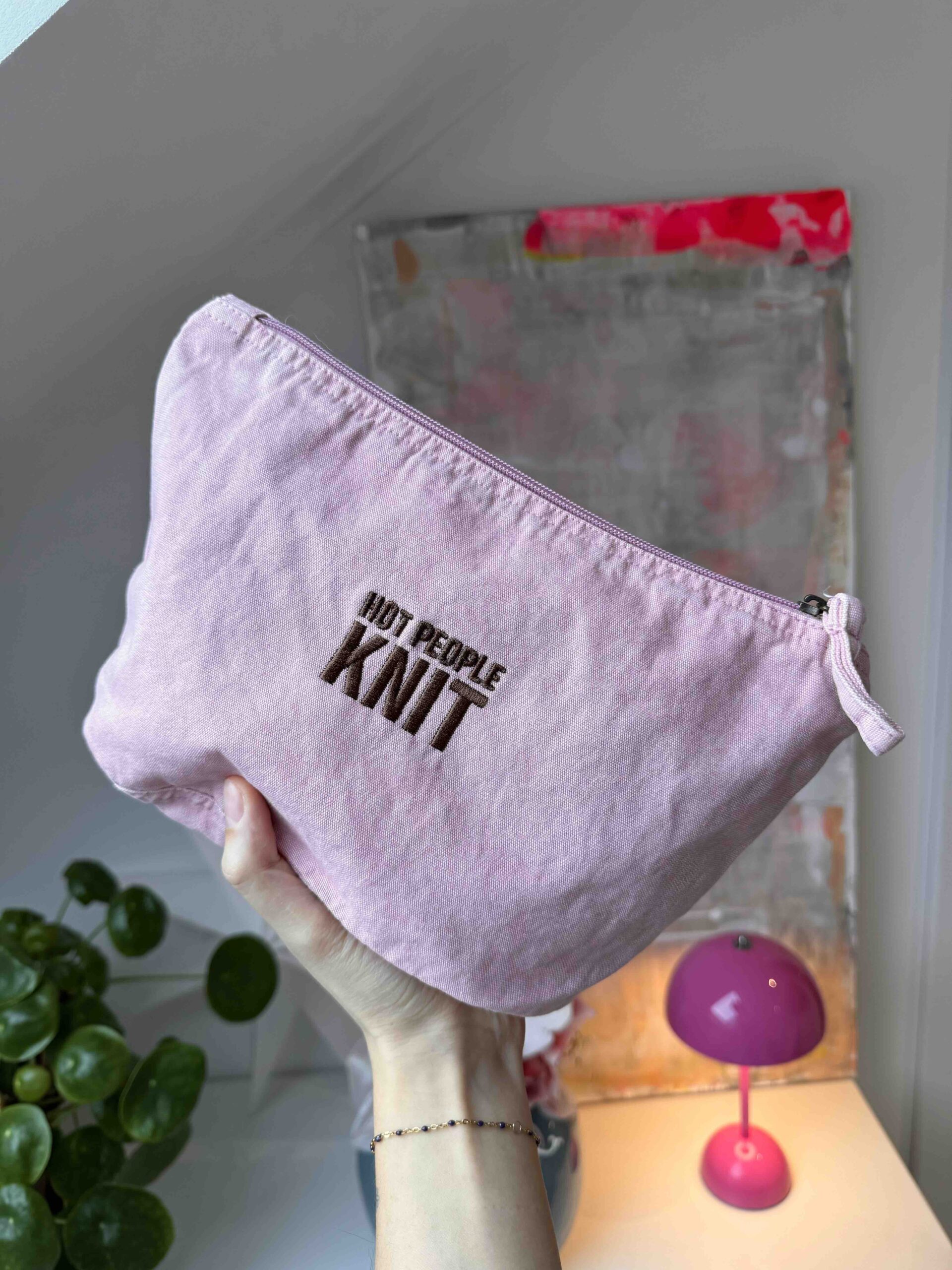 Projektbeutel HOT PEOPLE KNIT – Bild 5